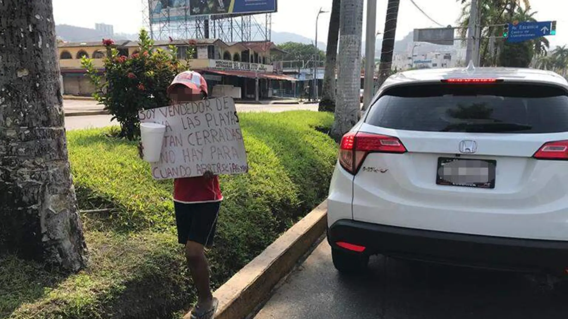 Niños guerrero limosna